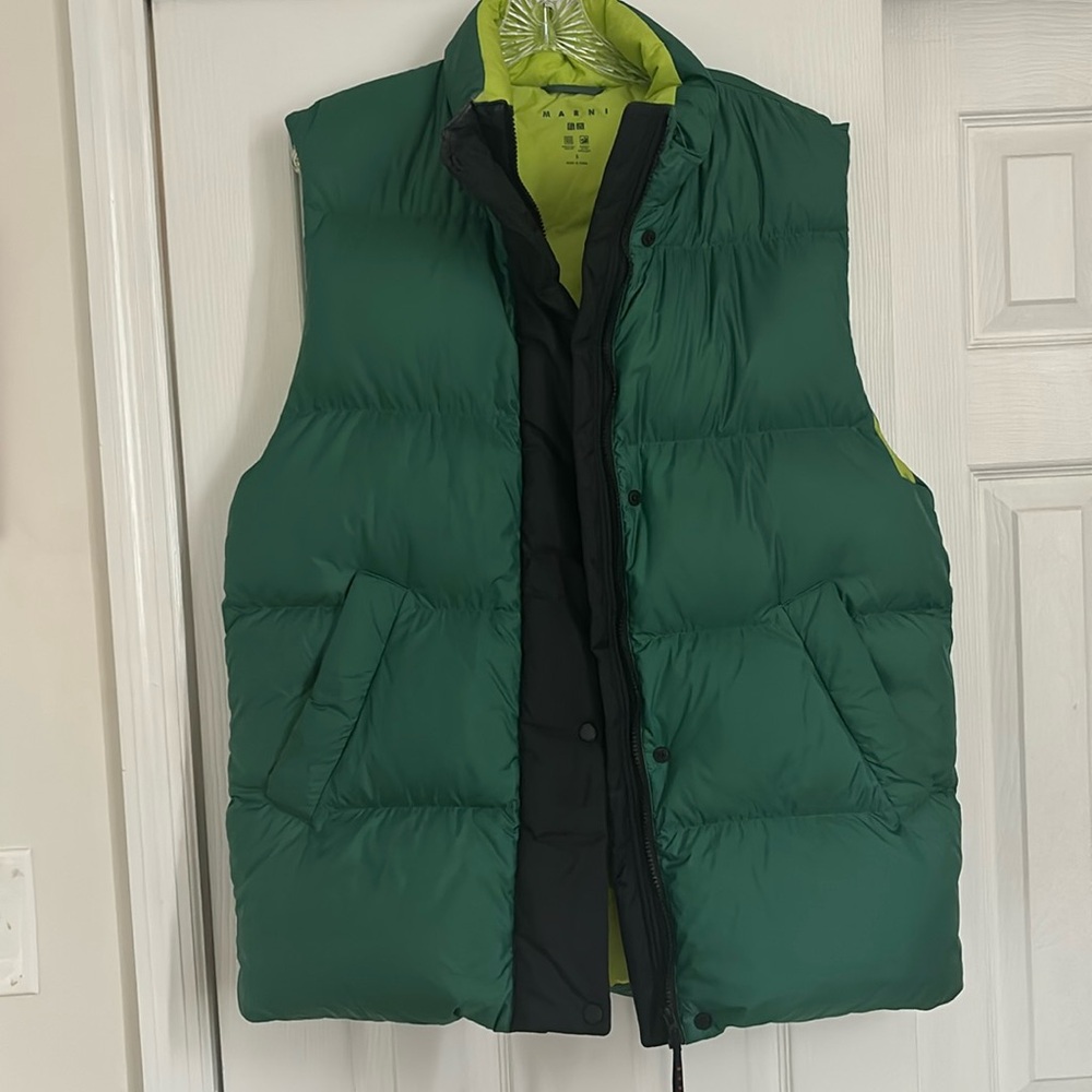 Marni X Uniqlo puffer vest